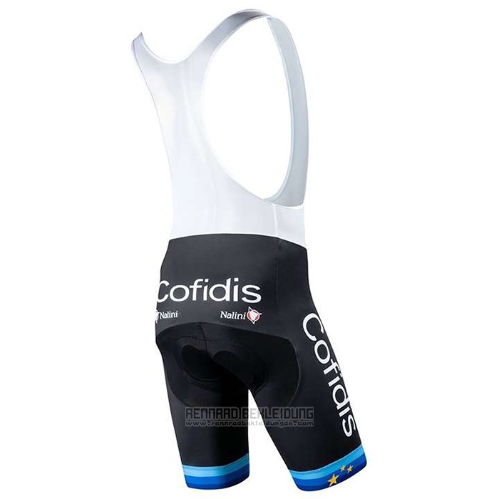 2020 Fahrradbekleidung Cofidis Champion Europa Trikot Kurzarm und Tragerhose - zum Schließen ins Bild klicken